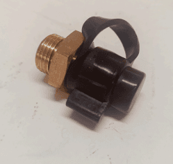 Test point valve, male thread M16x1.5