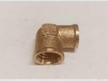Brass adapter elbow, female thread M16x1.5-P5