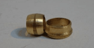 Brass ferrule 1/8