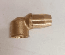 Brass push-in adapter elbow Φ10-P5