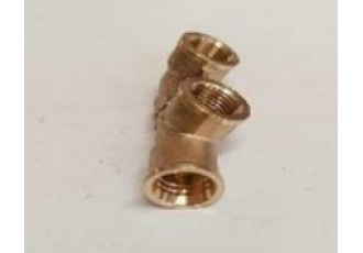 BSP BRASS ADAPTER END - 2 FEMALE THREADS AD2191605